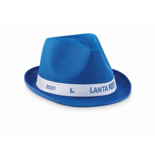 Sombrero de poliéster de color publicitario